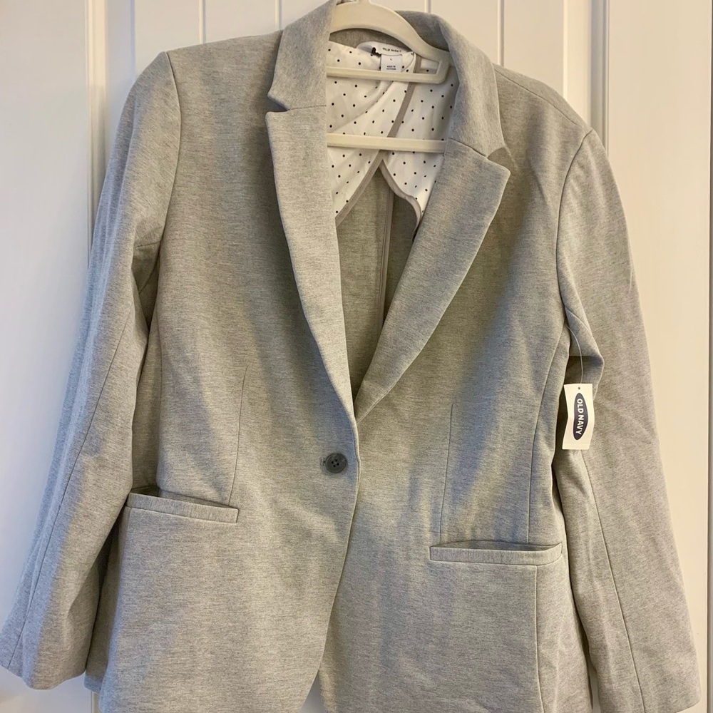 Large Gray Old Navy Blazer